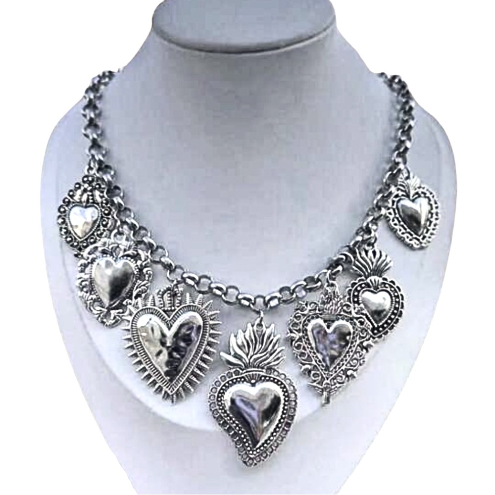 Maxi Heart Charm Necklace